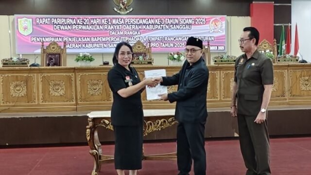 DPRD Sanggau Ajukan Empat Raperda Baru